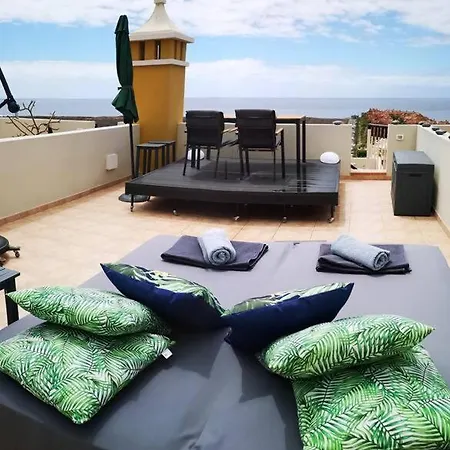 Apartament 45qmdachterrasse+meerblick+360°+teideblick+pool *