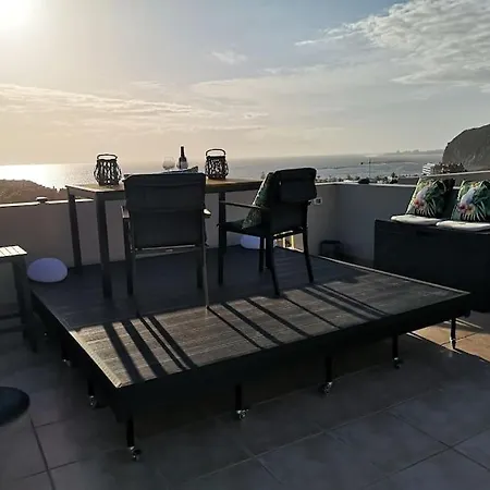 شقة 45qmdachterrasse+meerblick+360°+teideblick+pool