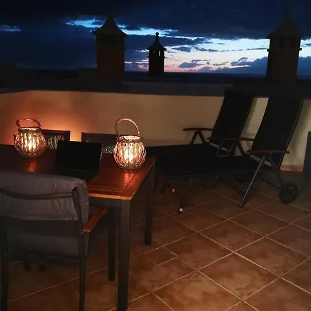 45qmdachterrasse+meerblick+360°+teideblick+pool شقة *